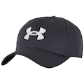 Boné Aba Curva Under Armour Strapback Mens Blitzing Adulto AZUL ESC/CINZA