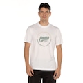 Camiseta Masculina Puma Manga Curta Graphic Run Emblem Tee BRANCO