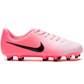 Chuteira de Campo Infantil Nike Legend 10 Club ROSA CLA/PRETO