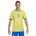 Camisa da Seleção do Brasil I 24 Nike Masculina Torcedor AMARELO/VERDE CLA