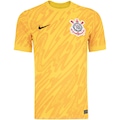 Camisa de Goleiro do Corinthians 24 Nike Masculina Dri-Fit Jsy AMARELO/PRETO