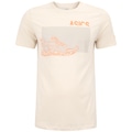 Camiseta Masculina ASICS Manga Curta Malha Est Sneaker OFF WHITE