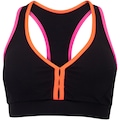 Top Fitness com Bojo Removível Vestem Alta Sustentação Sabina Adulto PRETO