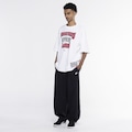 Camiseta do Chicago Bulls Approve Hugs NBA Manga Curta OFF WHITE