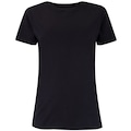 Camiseta Feminina Oxer Manga Curta Recorte Nas Costas PRETO