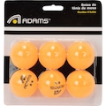 Kit de Bola de Tênis de Mesa Adams 6 Unidades LARANJA