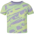 Opção de cor ROXO CLA/AMARELO de Camiseta Nike Infantil Prep In Your Step