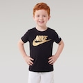 Camiseta Nike Futura Evergreen Infantil PRETO