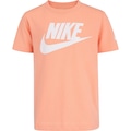 Camiseta Nike Futura Evergreen Infantil BRANCO/LARANJA CLA