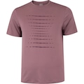 Camiseta Masculina Oxer Regulação Térmica Estampada ROXO CLARO