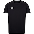 Camiseta Juvenil Umbro Manga Curta Legacy PRETO