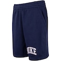 Bermuda Infantil Nike Sportswear Club FT HBR AZUL ESCURO