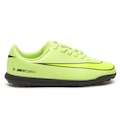 Chuteira Society Infantil Nike Mercurial Vapor 16 Club VERDE CLARO/PRETO