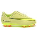 Chuteira de Campo Nike Mercurial Vapor 15 Club - Infantil VERDE CLARO/PRETO