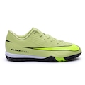 Chuteira Society Adulto Nike Zoom Mercurial Vapor 16 Academy VERDE CLARO/PRETO