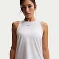 Camiseta Regata Feminina Nike Dri-fit One Classic T BRANCO/PRETO