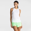 Opção de cor BRANCO/PRETO de Camiseta Regata Feminina Nike Dri-fit One Classic T