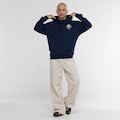 Blusa de Moletom Puma com Capuz Downtown Graphic Hoodie AZUL
