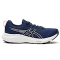 Opção de cor AZUL ESC/BRANCO de Tênis ASICS Gel-Contend 9 Feminino