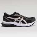 Tênis ASICS Gel-Nagoya ST Feminino PRETO/ROSA