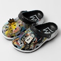 Sandália Crocs Basquiat Classic Clog PRETO/BRANCO