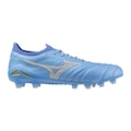 Chuteira de Campo Adulto Mizuno Morelia Neo IV Japan AZUL/BRANCO