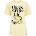 Camiseta Feminina adidas Manga Curta Graphic AMARELO