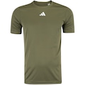 Camiseta Masculina adidas Manga Curta Treino Básica VERDE