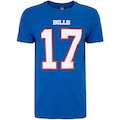 Camiseta do Buffalo Bills NFL Masculina Allen NF021 AZUL