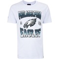 Camiseta do Philadelphia Eagles NFL Masculina Player Hurts NF058 BRANCO