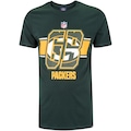 Camiseta do Green Bay Packers NFL Masculina Player Love NF059 VERDE ESCURO