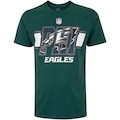 Camiseta do Philadelphia Eagles NFL Masculina Player Hurts NF060 VERDE
