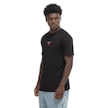 Camiseta do Chicago Bulls NBA Masculina Core PRETO