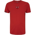 Camiseta do Chicago Bulls NBA Masculina Core VERMELHO