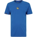 Camiseta do Golden State Warriors NBA Masculina Core N0653 AZUL
