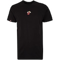 Camiseta do Miami Heat NBA Masculina Core N0655 PRETO