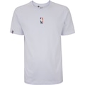 Camiseta Masculina NBA Manga Curta Core Logoman BRANCO