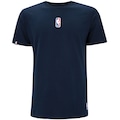 Camiseta Masculina NBA Manga Curta Core Logoman AZUL ESCURO