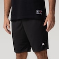 Bermuda NBA Masculina Core Logo PRETO