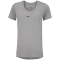 Camiseta Feminina Mizuno Manga Curta Soul Fit Fire CINZA CLARO
