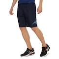 Bermuda Masculina Mizuno Run Bird AZUL ESC/AZUL