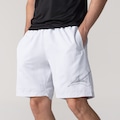Bermuda Masculina Mizuno Run Bird CINZA CLARO