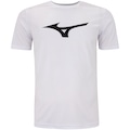 Camiseta Masculina Mizuno Manga Curta Run Spark BRANCO/PRETO