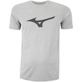 Camiseta Masculina Mizuno Manga Curta Spark Mescla CINZA MESCLA