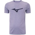 Camiseta Masculina Mizuno Manga Curta Spark Mescla AZUL MESCLA
