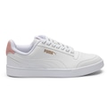 Tênis Puma Shuffle Unissex BRANCO/ROSA CLA
