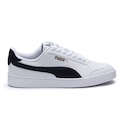 Tênis Puma Shuffle Unissex BRANCO/PRETO