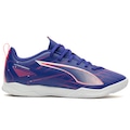 Chuteira Futsal Infantil Puma Ultra 5 Play IT AZUL