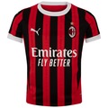 Camisa do Milan I 24/25 Puma Infantil Torcedor VERMELHO