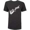 Camiseta Masculina Nike Manga Curta Dri-fit Gym Kit CINZA ESCURO